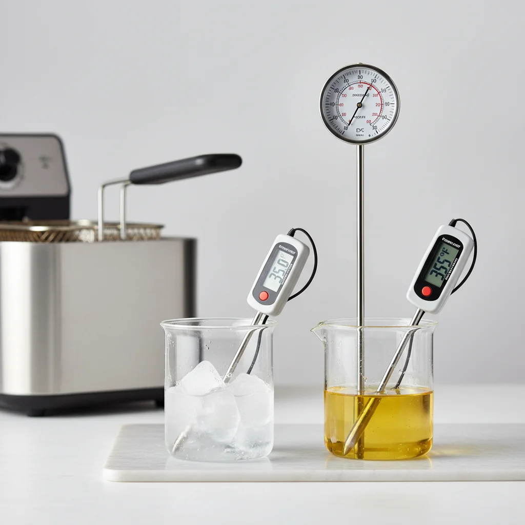 Deep Fryer Thermometer Calibration for Safe Frying